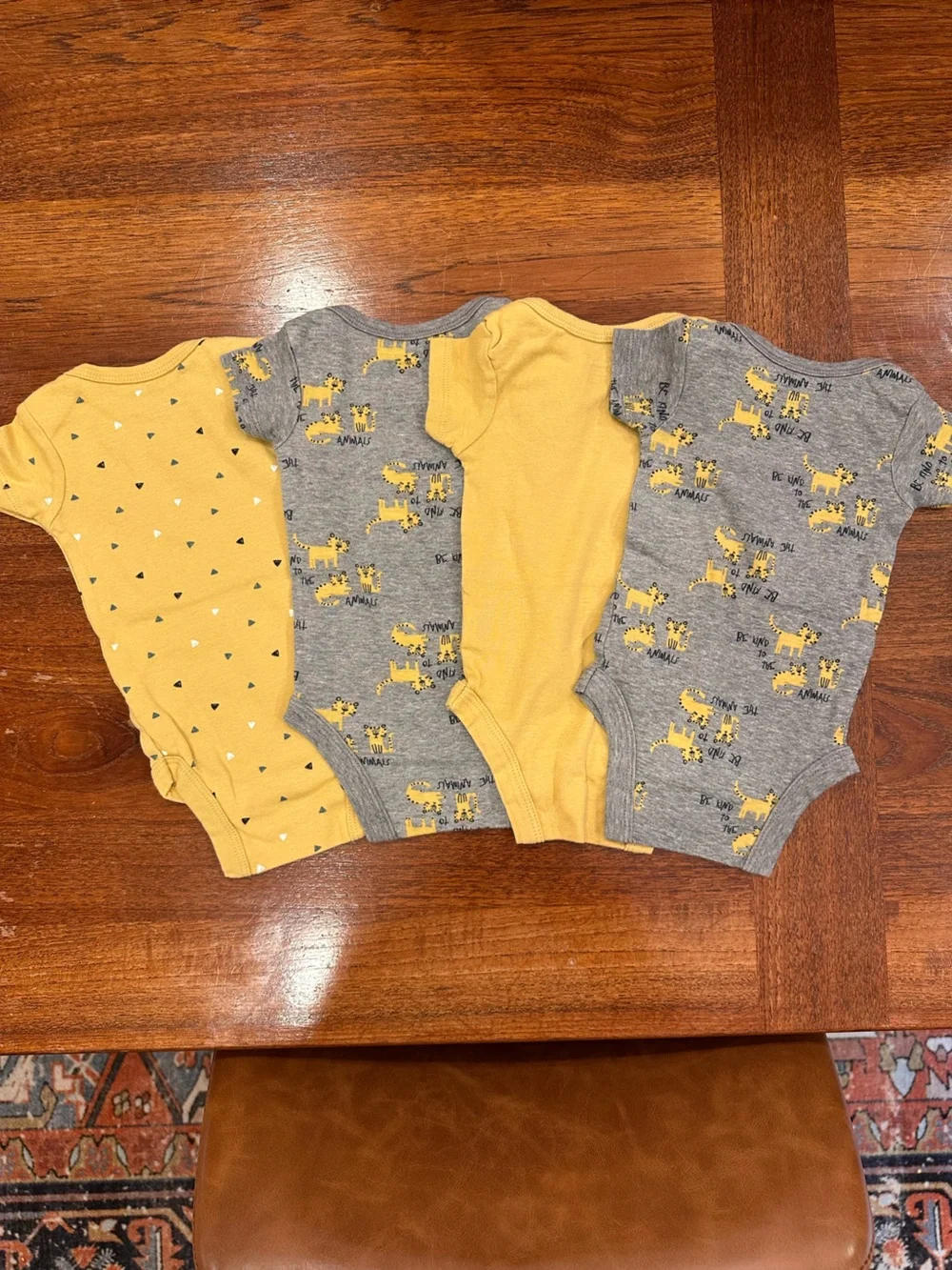 New/EUC Bundle of Baby Boys Onesies, 0-3 Months, Set of 7